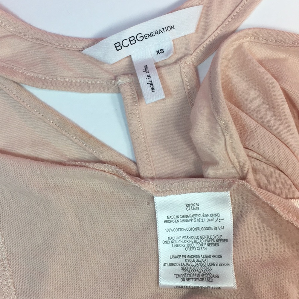 🔥💥BCBG GENERATION🔥🧡LIGHT PEACH TANK TOP🧡 - Picture 8 of 8